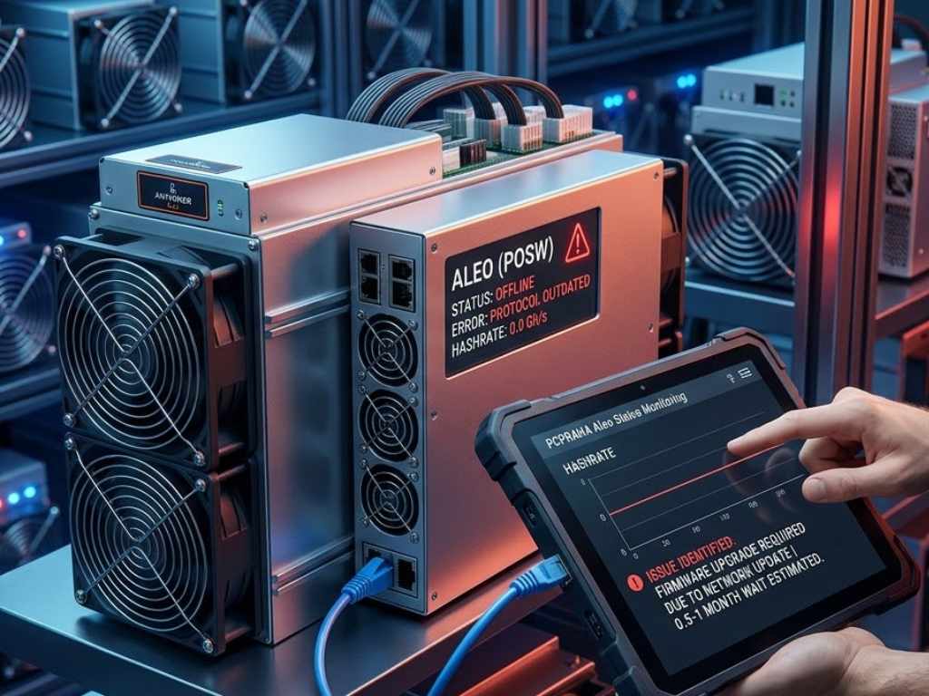 Problémy s ASIC těžaři Aleo: Co se stalo minulý pátek a jak dál?