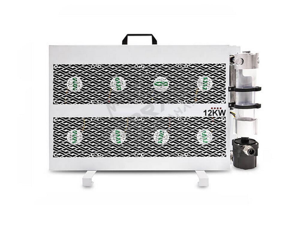 Vodní chlazení 12 kW pro hydro ASIC – domácí těžba a topení