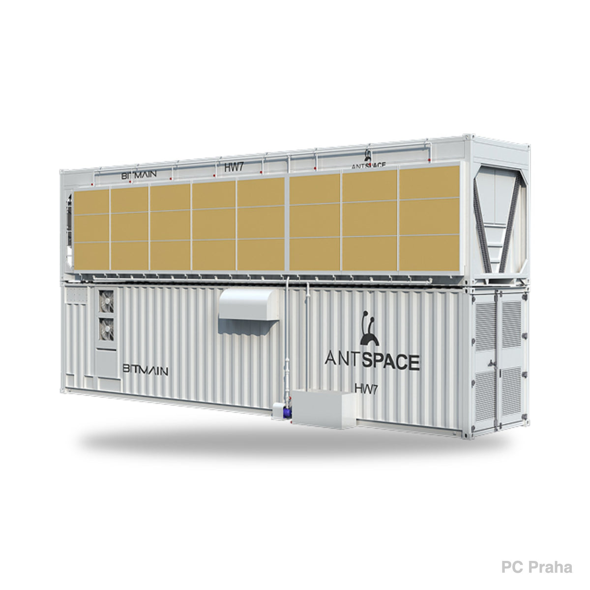 Bitmain ANTSPACE HW7 – angled view