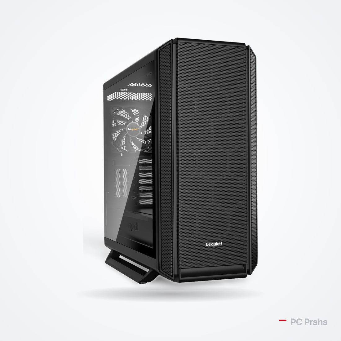 Gaming and Workstation PC Ryzen 9 9950X3D + RTX 5070 Ti 16 GB – be quiet! Silent Base 802 Window case (black), official photo from the case manufacturer