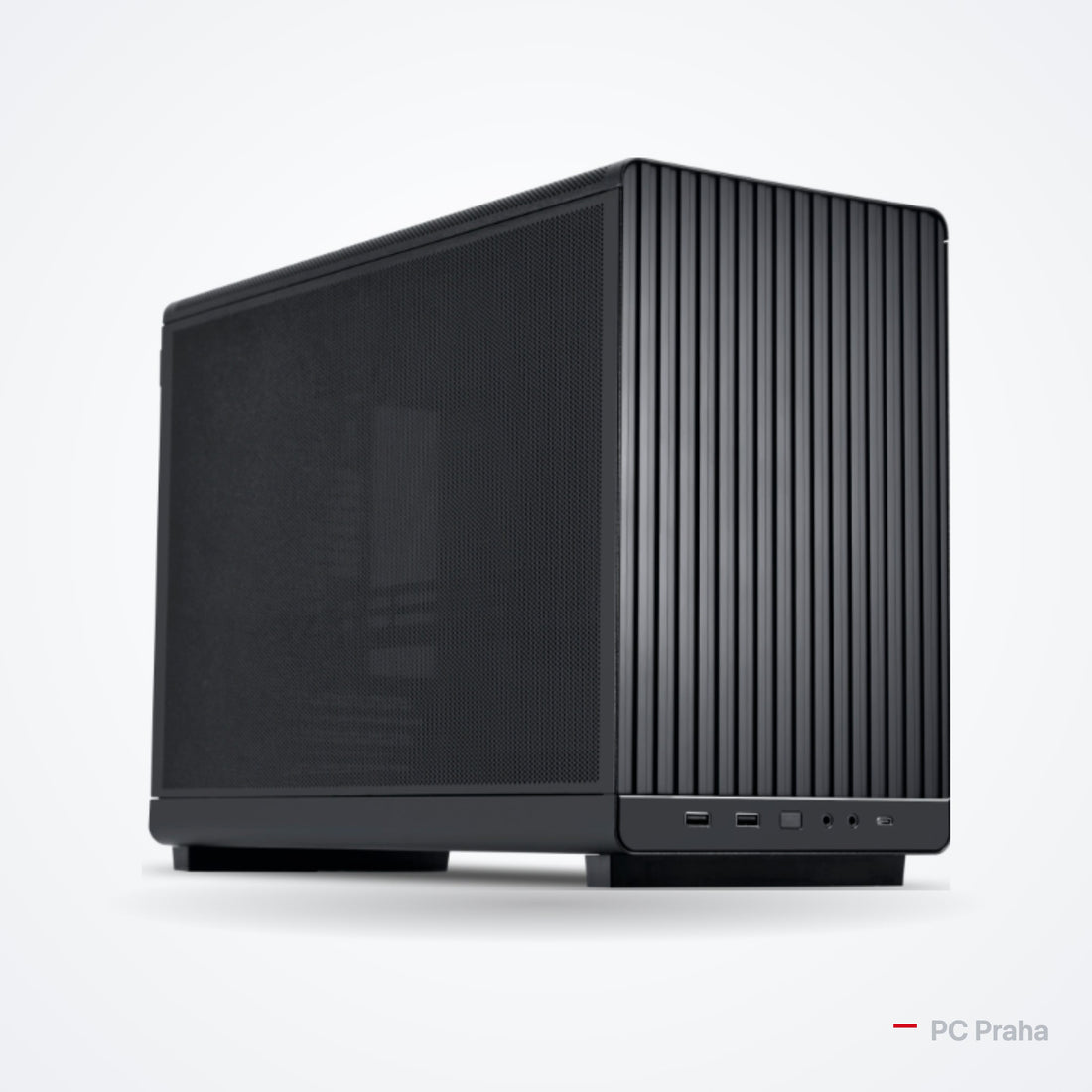 Compact Gaming PC Core i5-14400F + RX 9060 XT 16 GB – Lian Li A3-mATX case (black), official photo from the case manufacturer