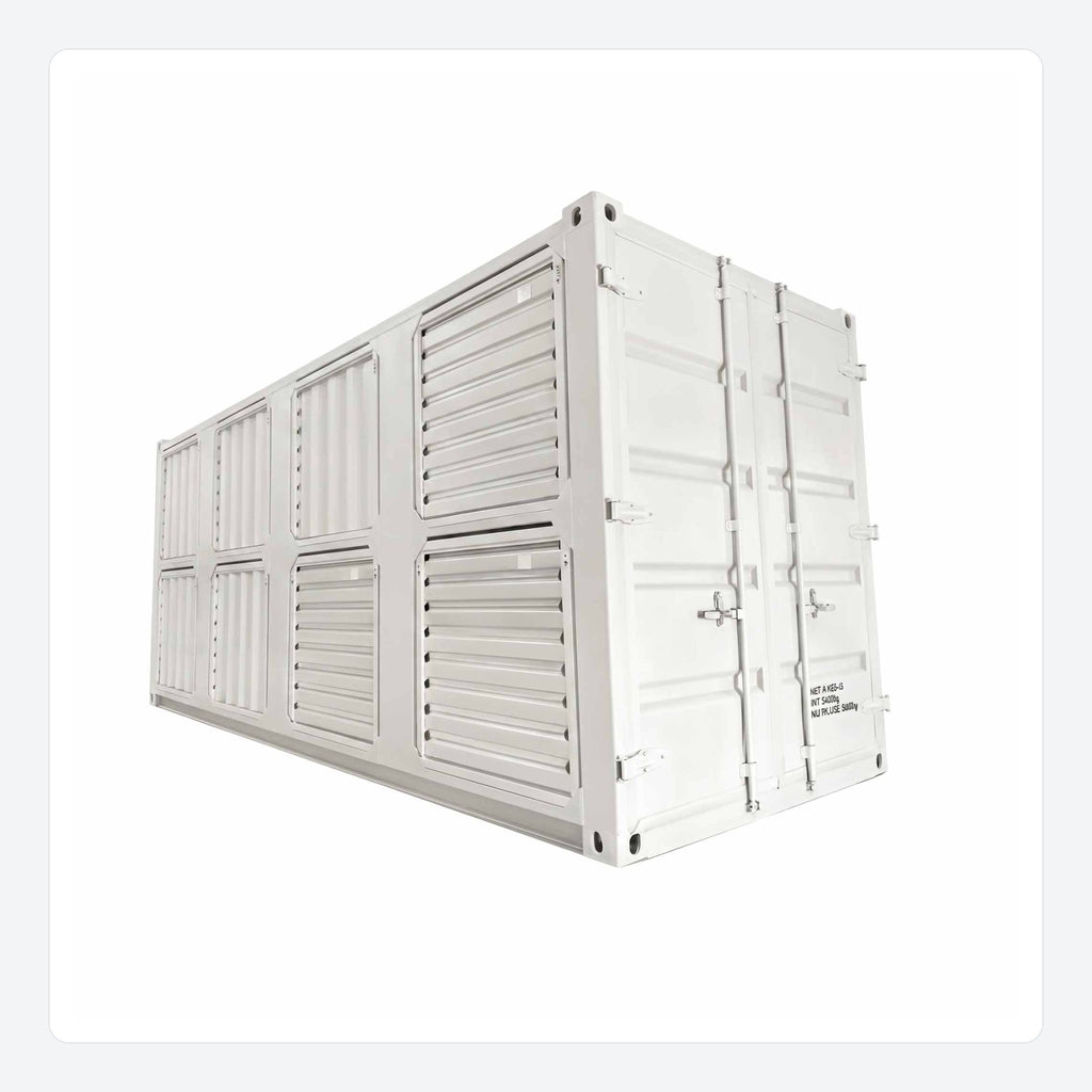 Vzduchový mining kontejner 20 ft pro 189 minerů