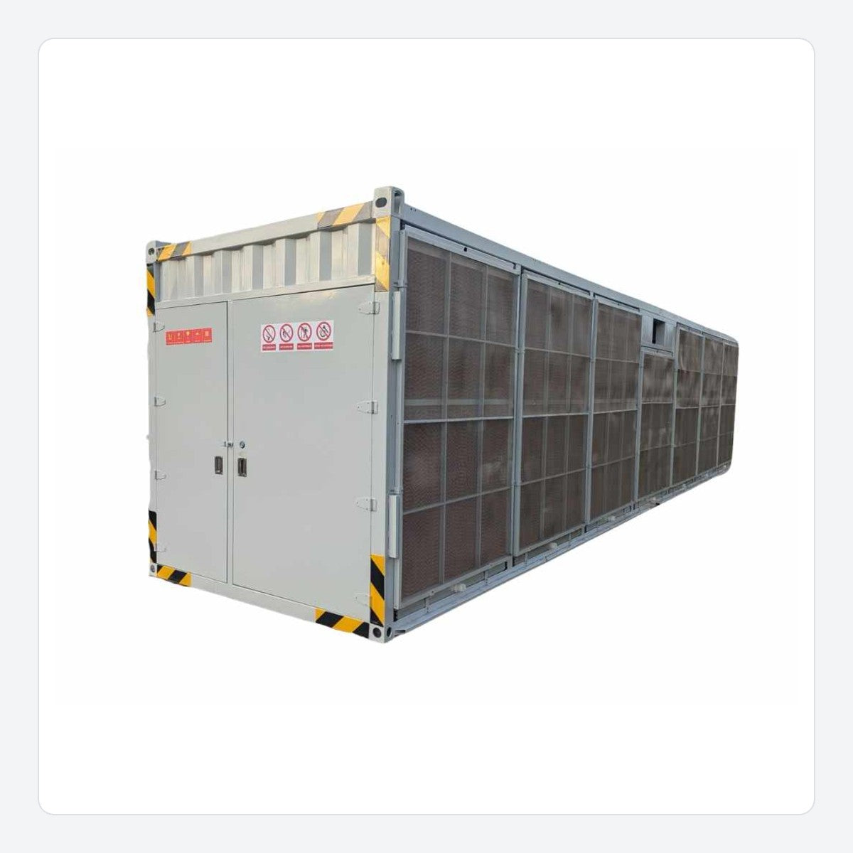 40 ft High-Cube air-cooled mining container (1.2 MW)