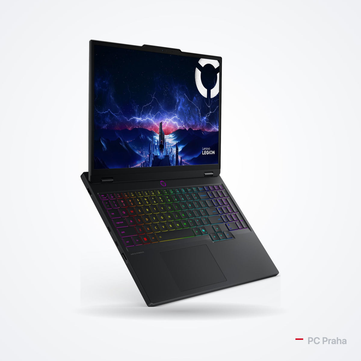 Lenovo Legion 5 15IRX10 Eclipse Black – official manufacturer photo, angled view
