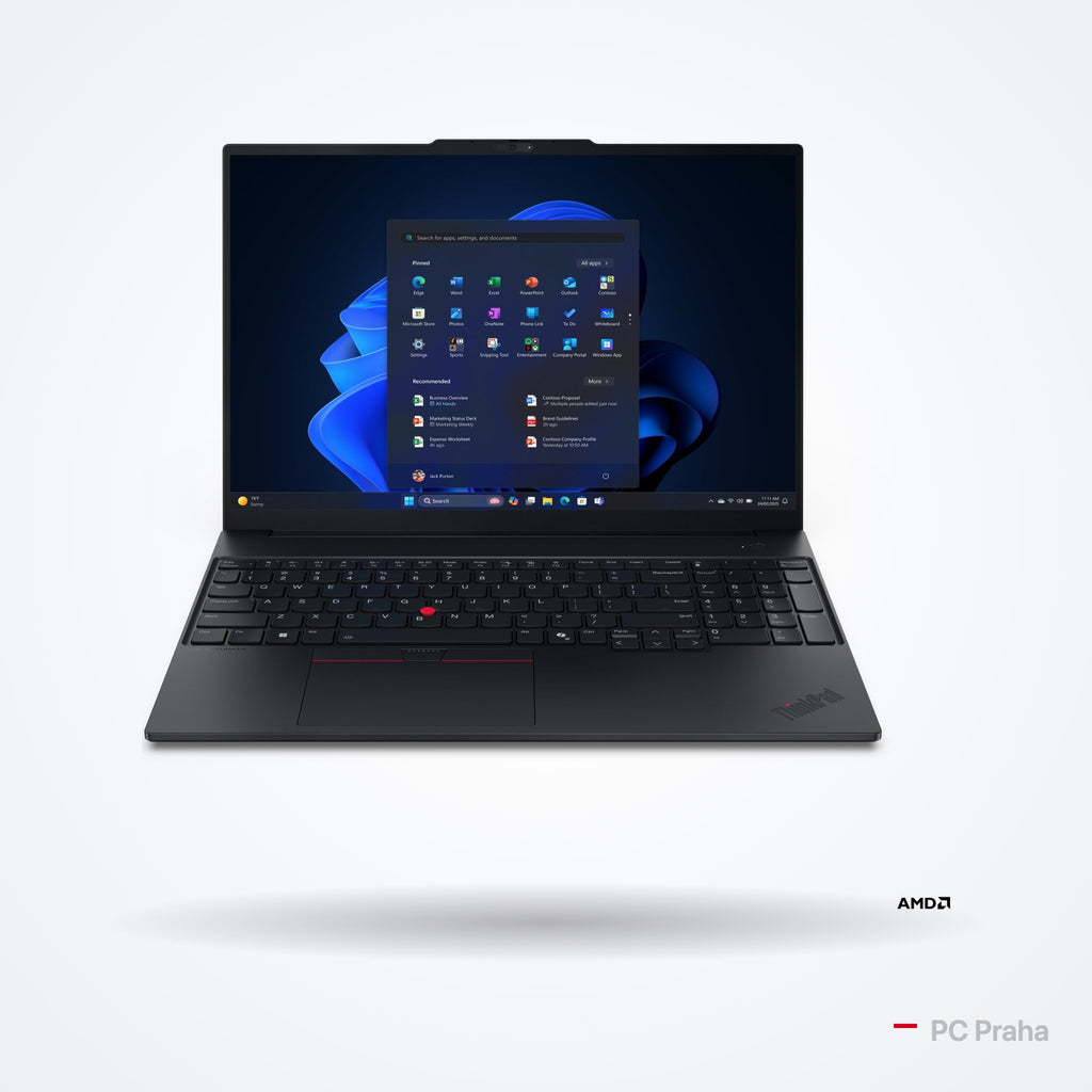 Lenovo ThinkPad E16 Gen 3 – oficiální foto výrobce, další pohled