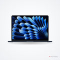 MacBook Air 13" polnočný – oficiálna fotografia Apple, pohľad spredu