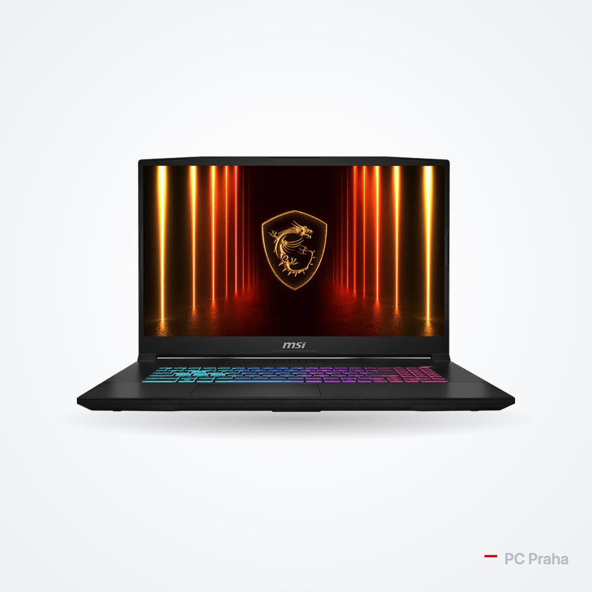 MSI Katana 17 HX B14W – oficiální foto výrobce, pohled zepředu