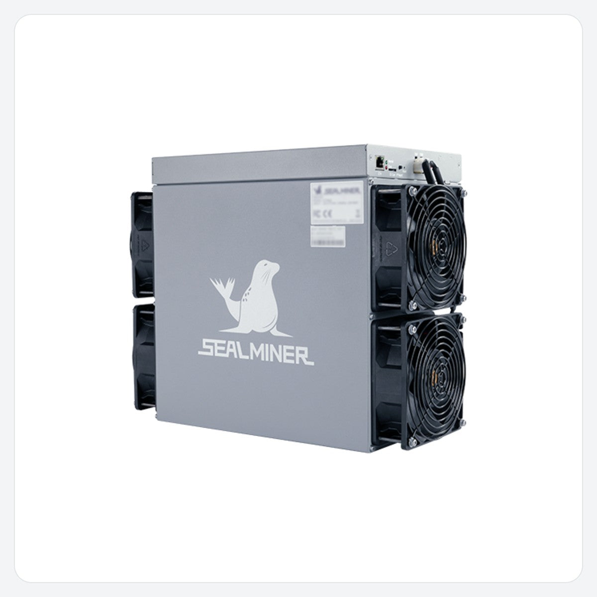 Bitdeer SealMiner A3 Pro Air – illustrative photo (Bitdeer SealMiner A4 Pro Air), side view