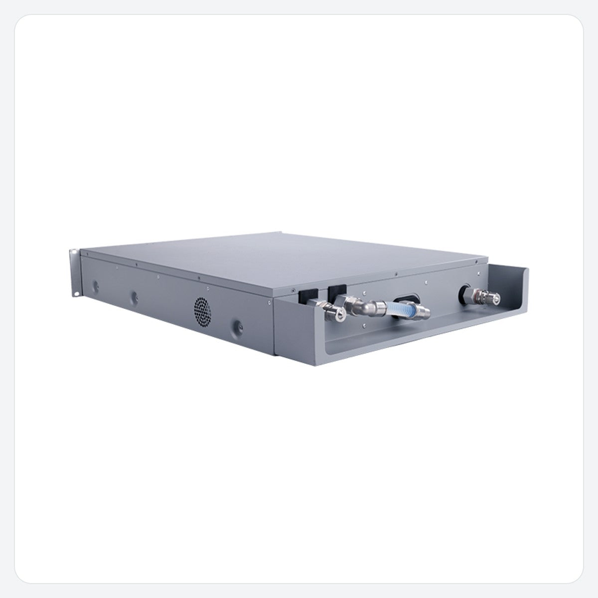 Bitdeer SealMiner A4 Pro Hyd – rack-mount hydro miner, angled view