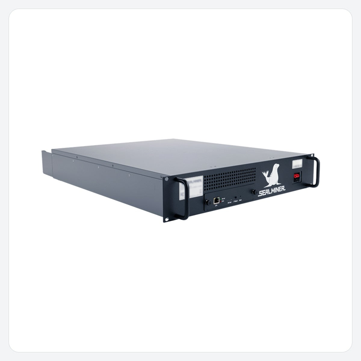 Bitdeer SealMiner A4 Pro Hyd – angled front view