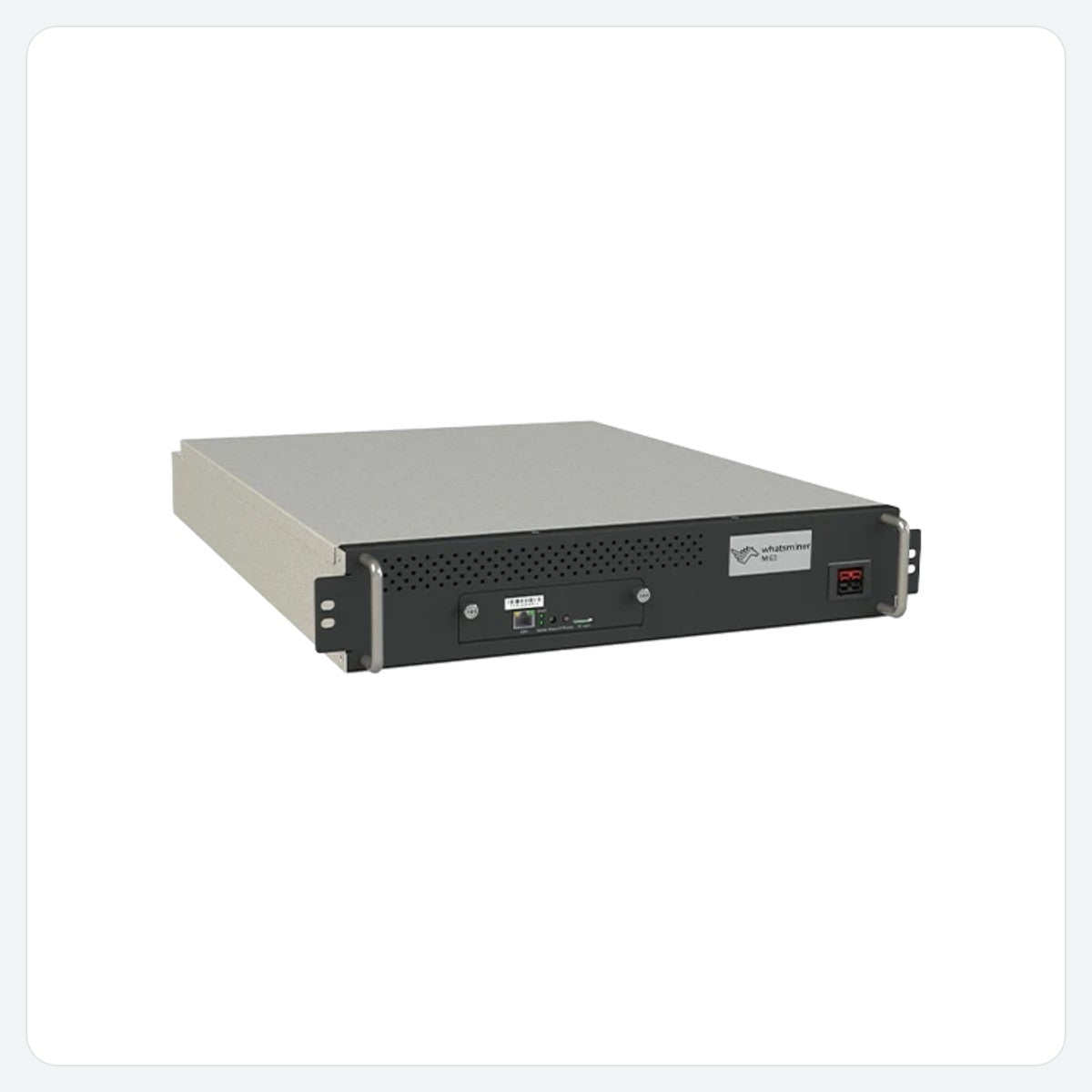 Whatsminer M6DS+ Hyd – illustrative photo of a 2U Whatsminer hydro miner (Whatsminer M73 Hyd)