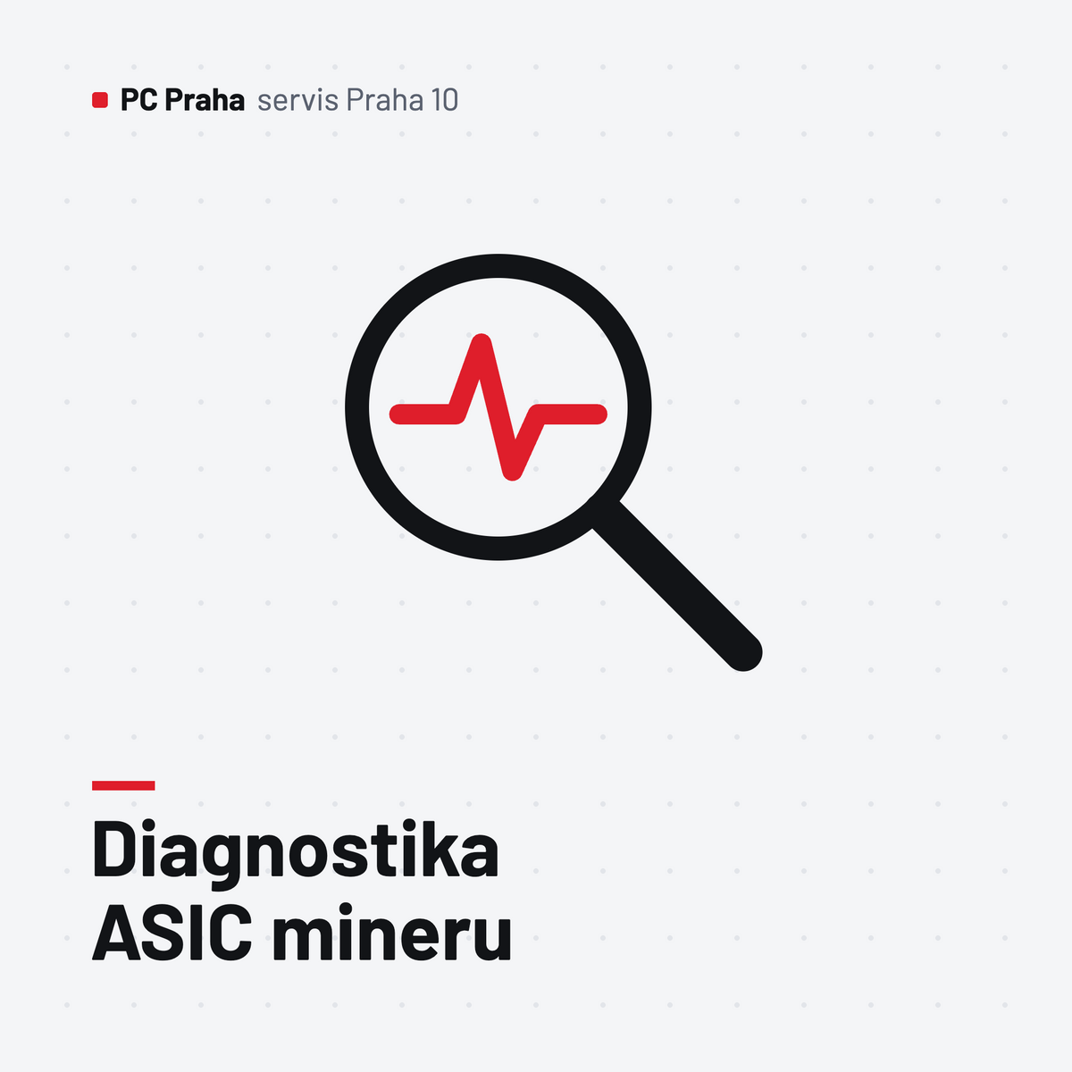 Diagnose von ASIC-Minern – Service PC Praha, Prag 10