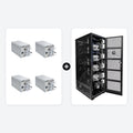 Mining set – 4× Antminer S19 XP+ Hyd 293 TH/s + Bitmain ANTRACK V1 rack