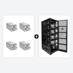 Mining set – 4× Antminer S19 XP+ Hyd 293 TH/s + Bitmain ANTRACK V1 rack