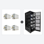 Mining set – 4× Antminer S21+ Hyd 395 TH/s + Bitmain ANTRACK V1 rack