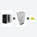 Mining-Set – Antminer L9 16 GH/s + Schallschutzbox PC Praha 40 und Adapter