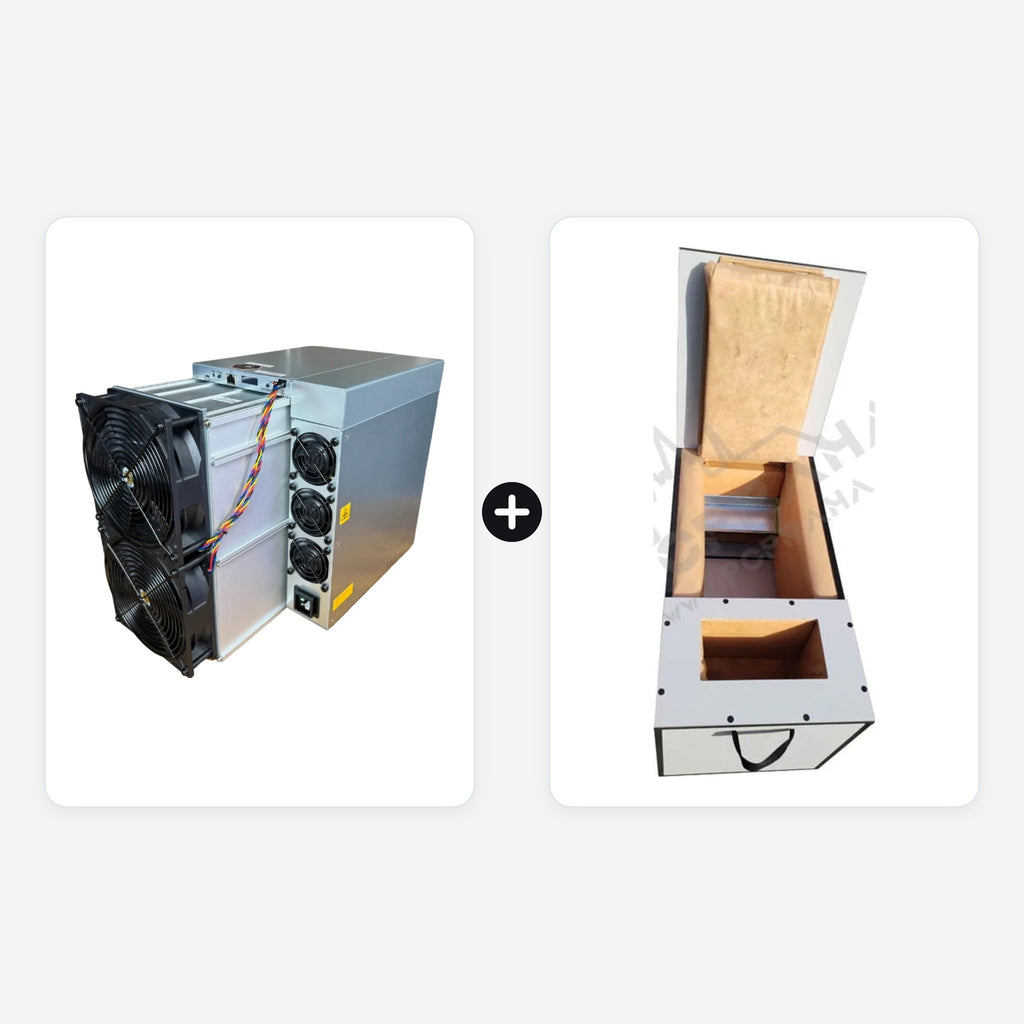 Mining set – Antminer S21 XP 270 TH/s + double PC Praha soundproof box