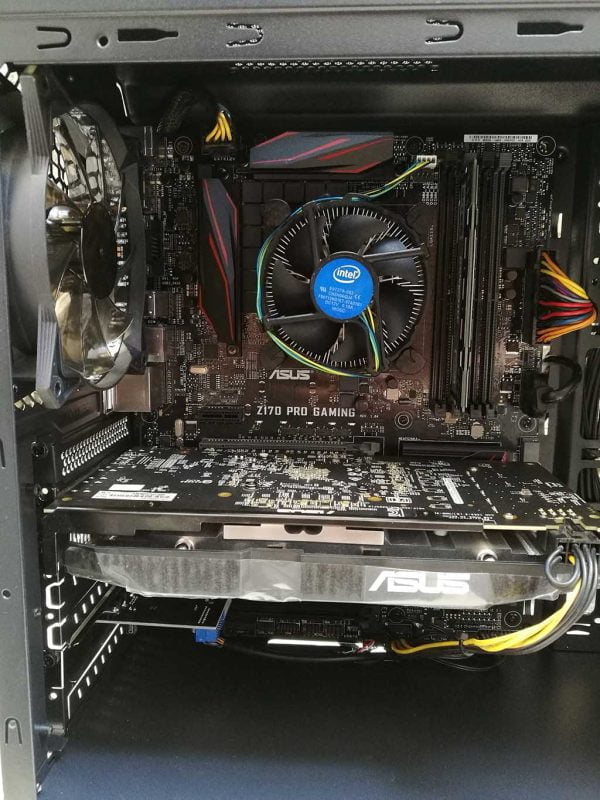 Herní počítač Genesis Titan 750 – i7 6700 – 480GB SSD – 500GB HDD – RX 580 4GB