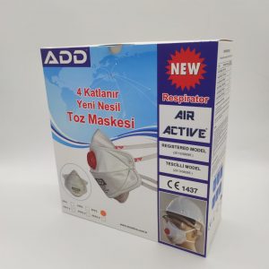 Respirateur FFP3 ADD Air Active 5500 FFP3 NR D sans valve