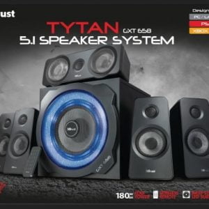 TRUST Speakers GXT 658, 5.1 speakers