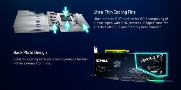 INNO3D GeForce RTX 3070 iCHILL X3 8Go GDDR6X