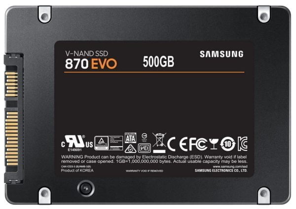 Samsung 870 EVO 500GB, MZ-77E500B