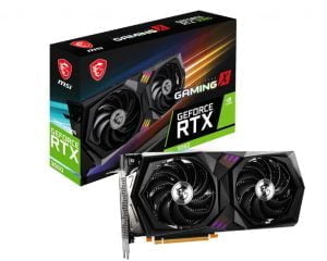 MSI GeForce RTX 3060 Gaming X 12G -näytönohjain