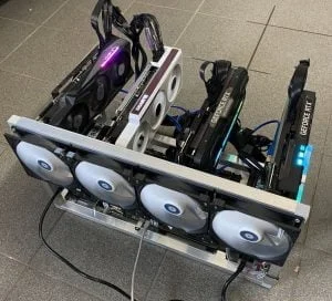 Майнинг Риг 4x RTX 3090