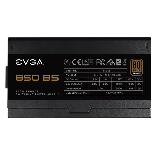EVGA 850 B5 (80+ BRONZE)