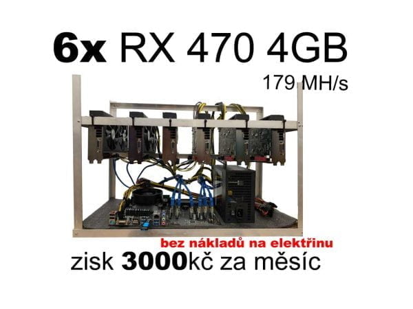 Ethereum Classic RX 470 4GB Sapphire Nitro Pulse – 179,5 Mh/s
