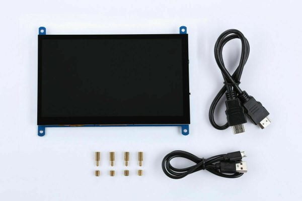 7 inch 1024×600 Capacitive Touch Screen HDMI IPS LCD Display For Raspberry Pi