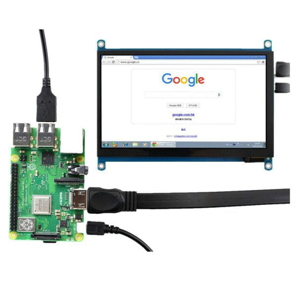 7 inch 1024×600 Capacitive Touch Screen HDMI IPS LCD Display For Raspberry Pi