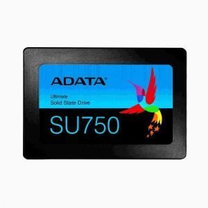 ADATA SSD 512 ГБ Ultimate SU750SS 2,5 ″ SATA III 6 Гбіт/с (П: 550 / Ш: 520 МБ/с) 3D TLC