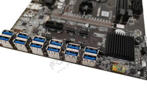 Bányász alaplap profi btc B250c 12xGPU - CPU LGA1151, DDR4