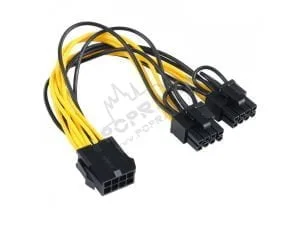 Намаляване на CPU 8pin до 2x8pin(6+2) PCI-E - разклонение