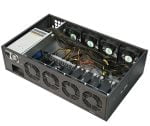 Mining box na 8 procesorów graficznych – 8 PCI-e 16x bez wentylatora