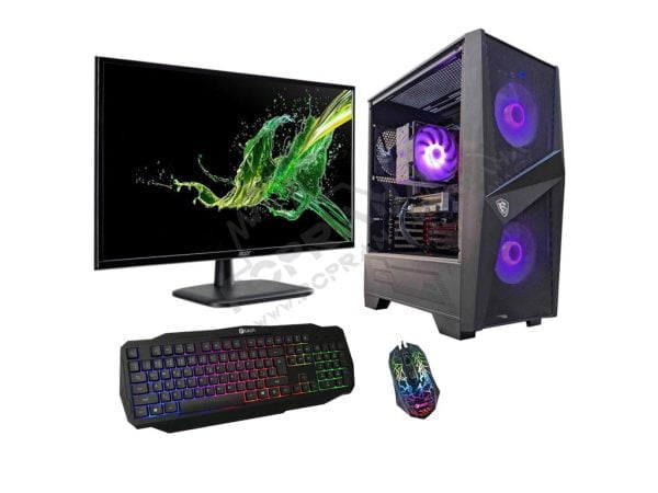 Gladiator PC - Intel i7 - 2020 - 9 generacja + monitor + mysz + klawiatura