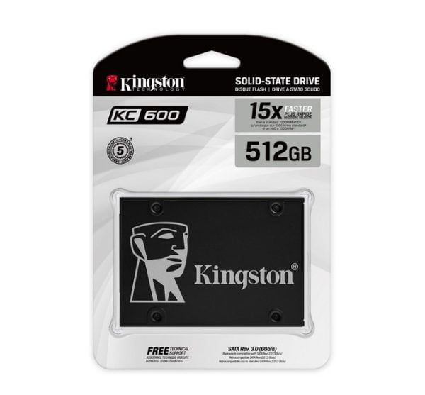 Kingston KC600 512GB Rev.3.0 (6Gb/s)