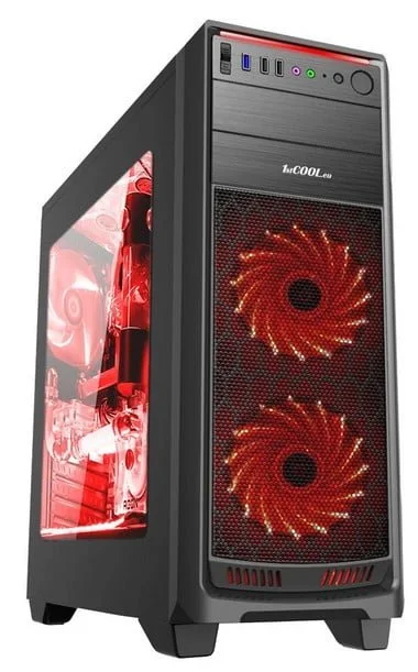 1stcool-gamer-1-usb-3-0-cerna--argb 1stCool Gamer 1, USB 3.0, preto + ARGB
