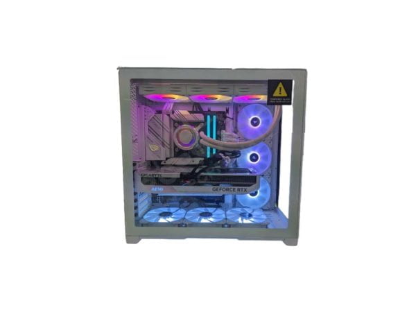 Sněhově bílý počítač Intel 12700 NVidia RTX 4070ti