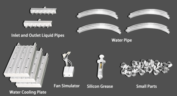 Vodní blok chlazení pro Asic Antminer KA7