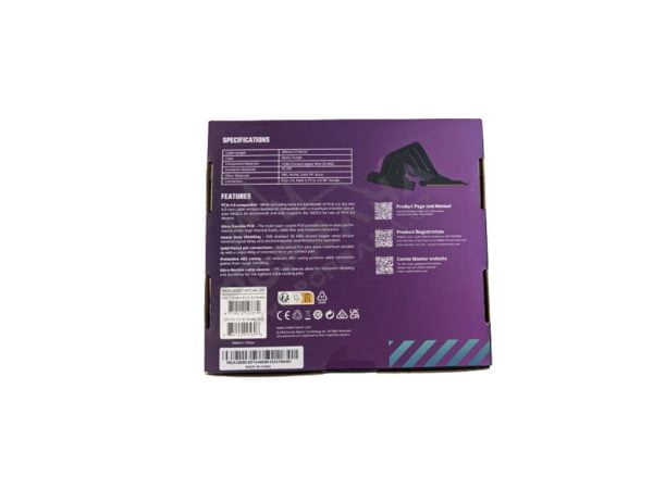 Cooler Master Riser Cable PCIe 4.0 x16 – 200mm