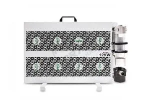 ASIC Série de refroidissement par eau 12KW Exploitation minière domestique avec refroidissement liquide, chauffage pendant l'exploitation minière