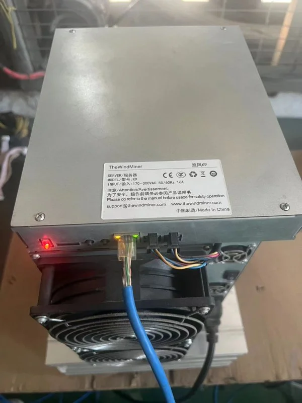 TheWindMiner K9 – 10,3TH – 3300w – Kaspa