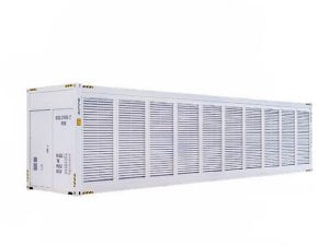 Mobile mining container with air cooling 40HC MAX. Support 420pcs S21