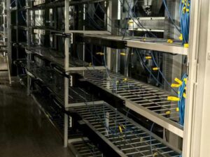 40 ft High-Cube, air-cooled mining container